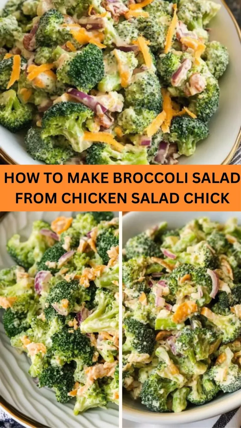 How to make broccoli salad from chicken salad chick – Bite Blaze