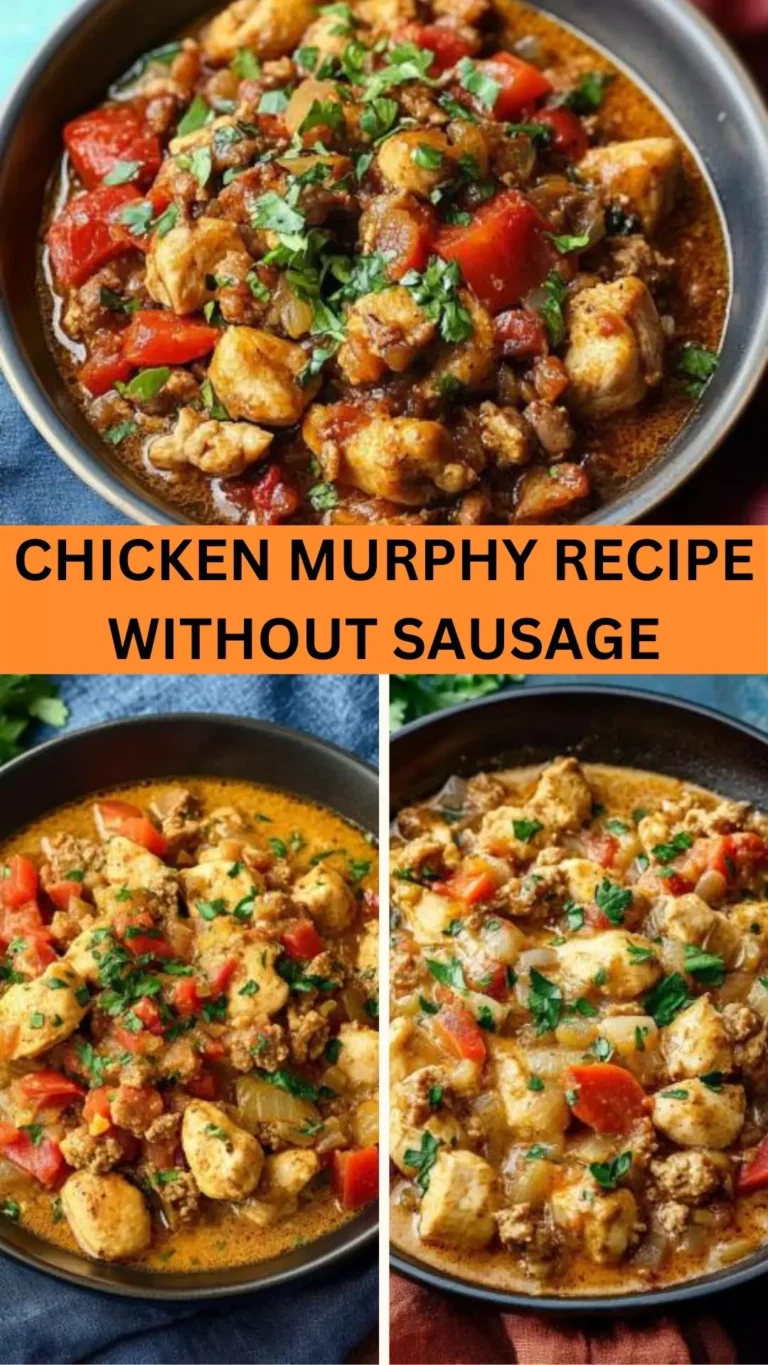 Chicken murphy recipe without sausage – Bite Blaze