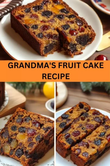 Best Grandma’s fruit cake recipe