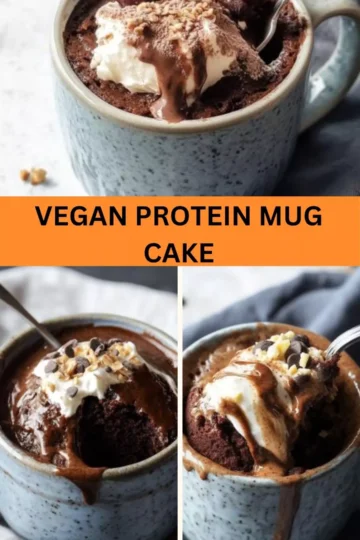 Best Vegan protein mug cake