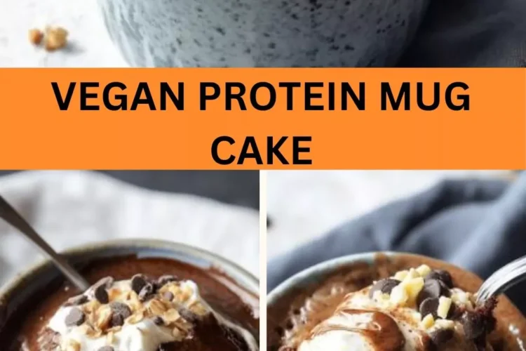 Best Vegan protein mug cake