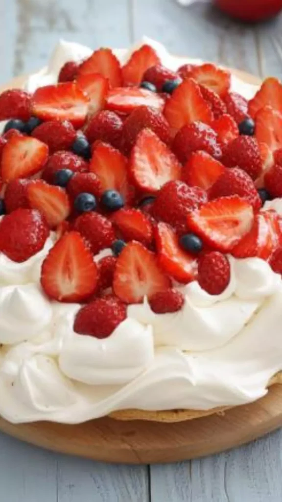 Easy Mary Berry Strawberry Pavlova Recipe
