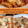 Best Maggiano’s little italy taylor street baked ziti recipe