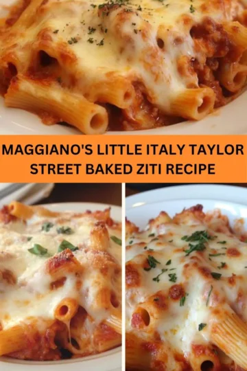 Best Maggiano’s little italy taylor street baked ziti recipe