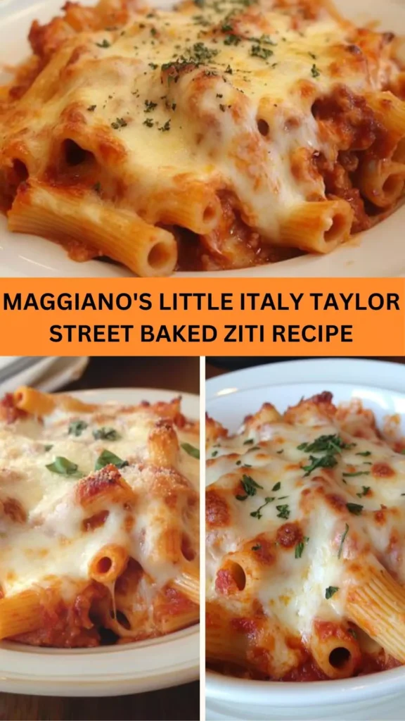 Best Maggiano’s little italy taylor street baked ziti recipe
