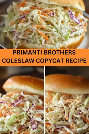 Best Primanti brothers coleslaw recipe