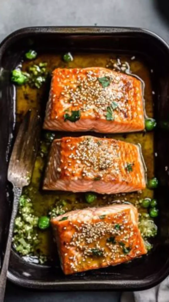 Easy Baked miso salmon recipe
