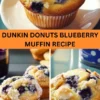 Best Dunkin Donuts Blueberry Muffin Recipe