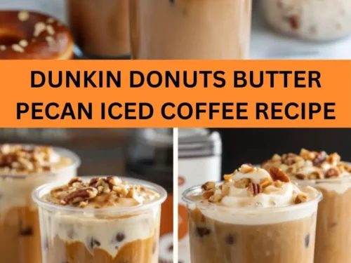 Best Dunkin Donuts Butter Pecan Iced Coffee Recipe