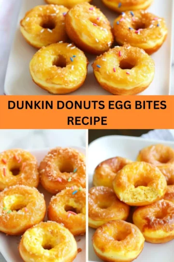 Best Dunkin Donuts Egg Bites Recipe