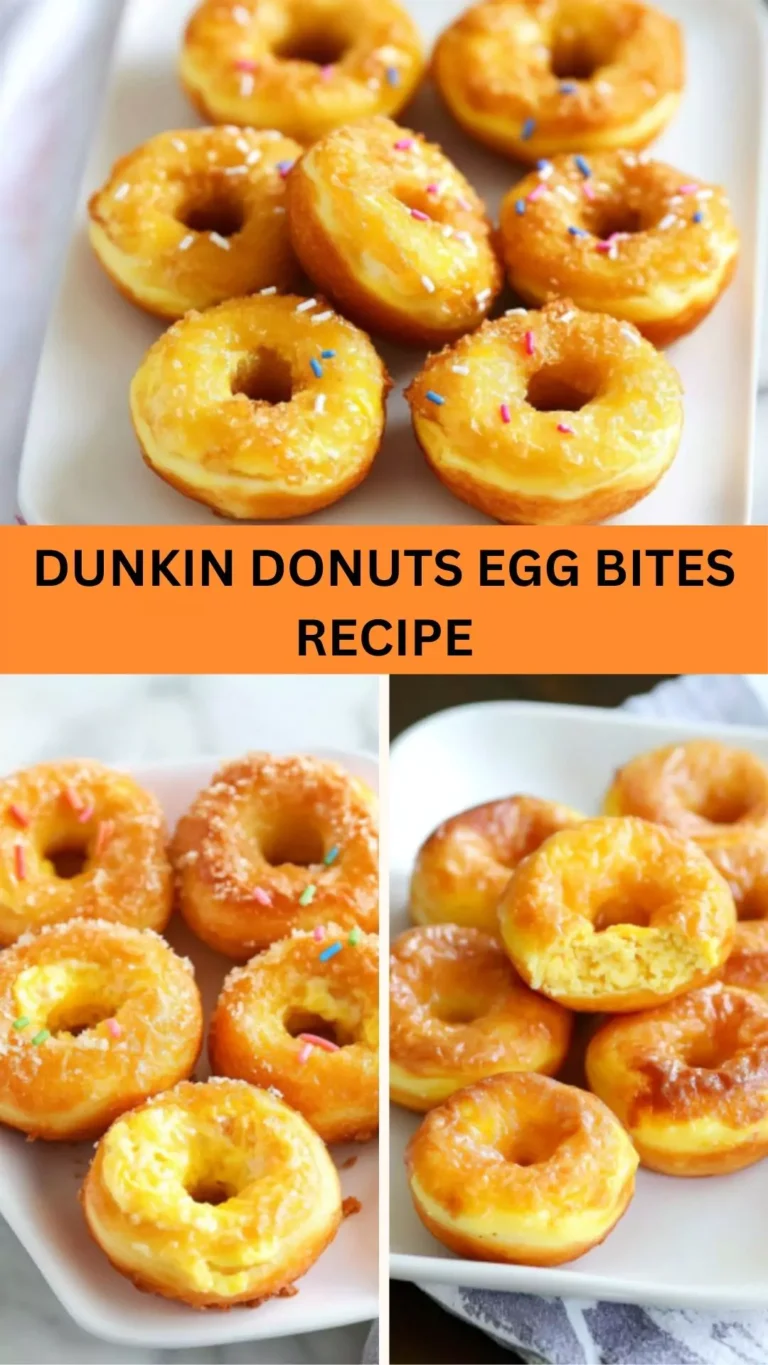 Dunkin Donuts Egg Bites Recipe – Bite Blaze
