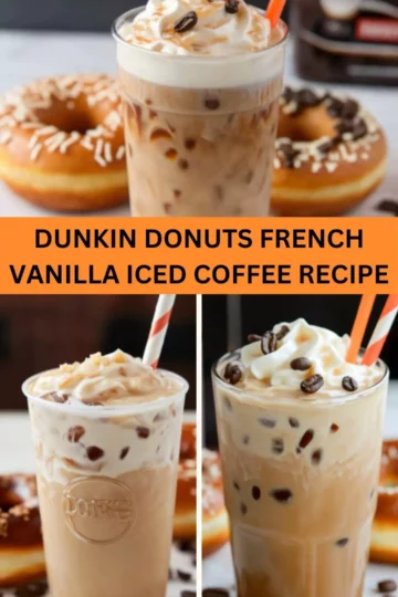 Best Dunkin Donuts French Vanilla Iced Coffee Recipe