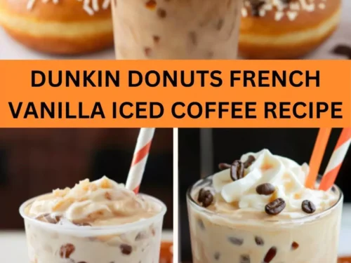 Best Dunkin Donuts French Vanilla Iced Coffee Recipe