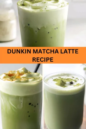 Best Dunkin Matcha Latte Recipe