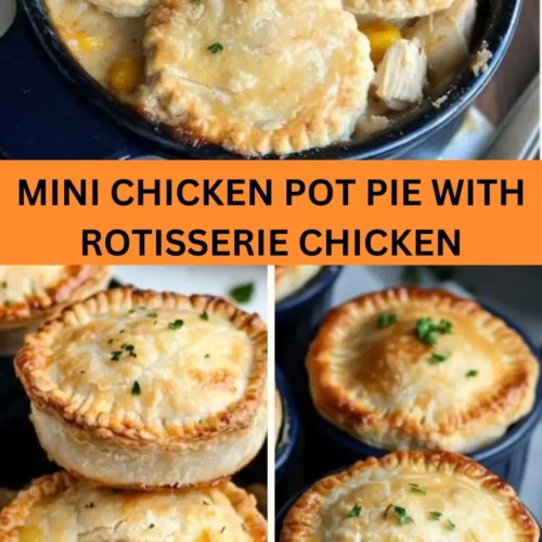 Best Mini Chicken Pot Pie With Rotisserie Chicken