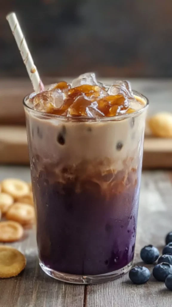 Easy Dunkin Blueberry Iced Coffee Recipe