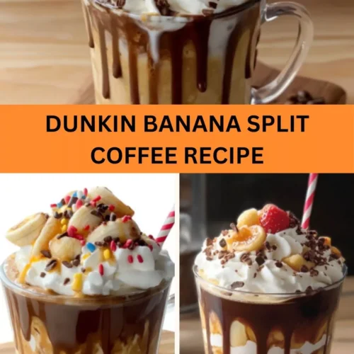 Best Dunkin Banana Split Coffee Recipe