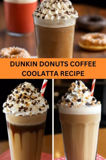 Best Dunkin Donuts Coffee Coolatta Recipe