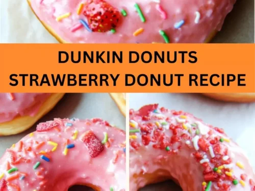 Best Dunkin Donuts Strawberry Donut Recipe