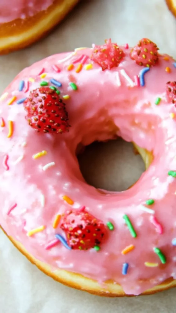 Dunkin Donuts Strawberry Donut Recipe
