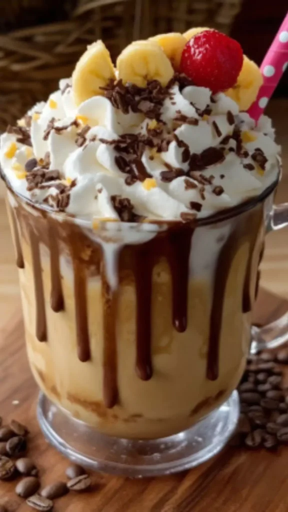 Easy Dunkin Banana Split Coffee Recipe
