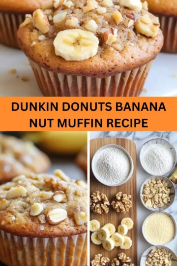 Best Dunkin Donuts Banana Nut Muffin Recipe