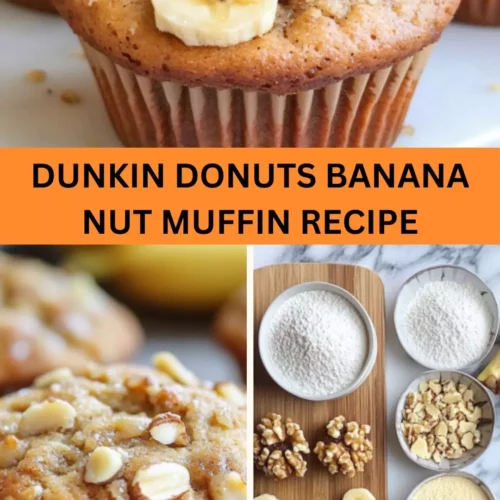 Best Dunkin Donuts Banana Nut Muffin Recipe