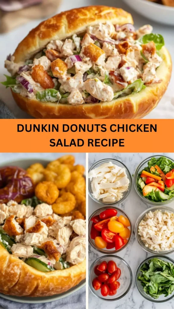 Best Dunkin Donuts Chicken Salad Recipe
