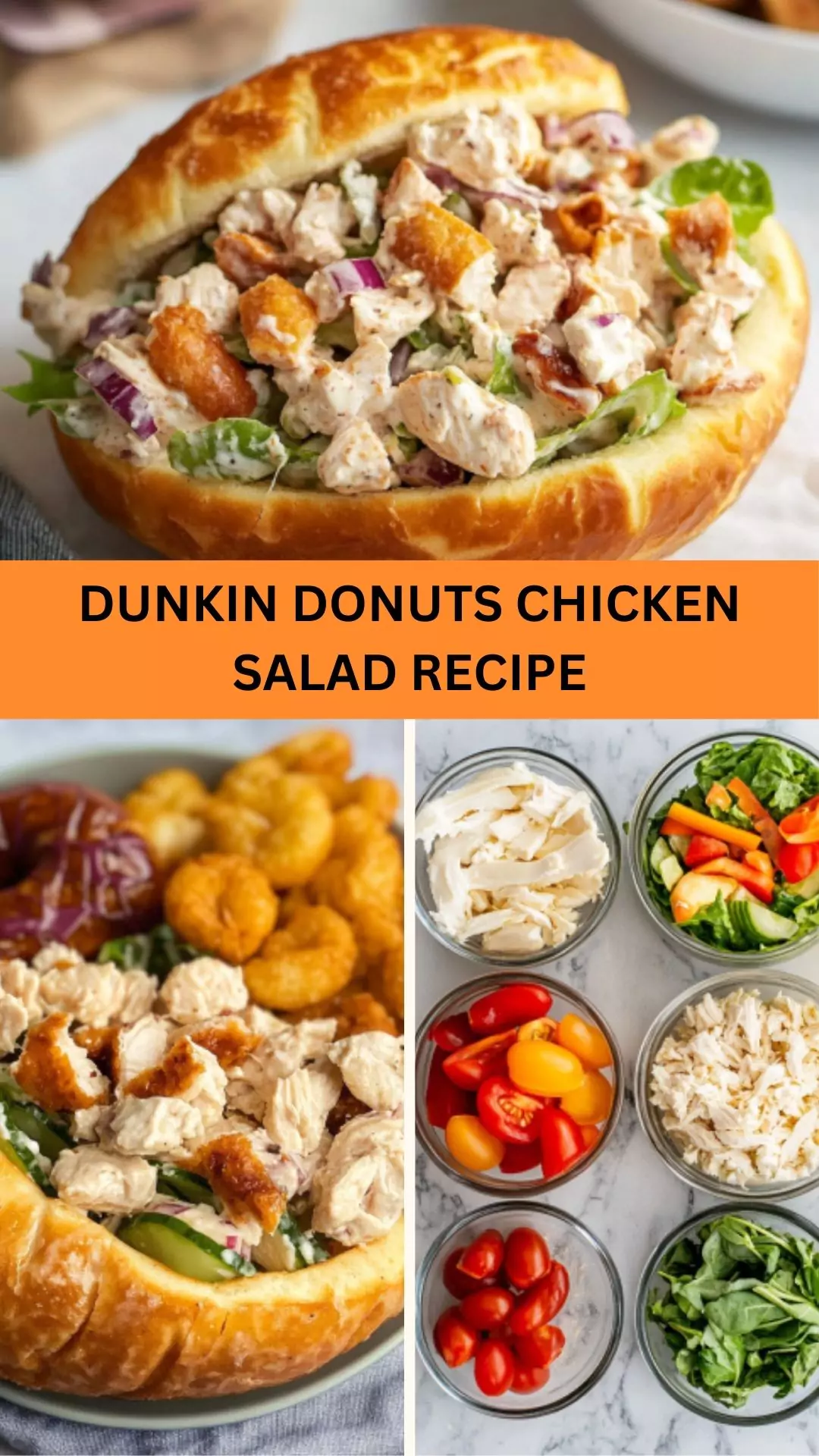 Dunkin Donuts Chicken Salad Recipe – Bite Blaze