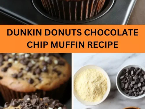 Best Dunkin Donuts Chocolate Chip Muffin Recipe