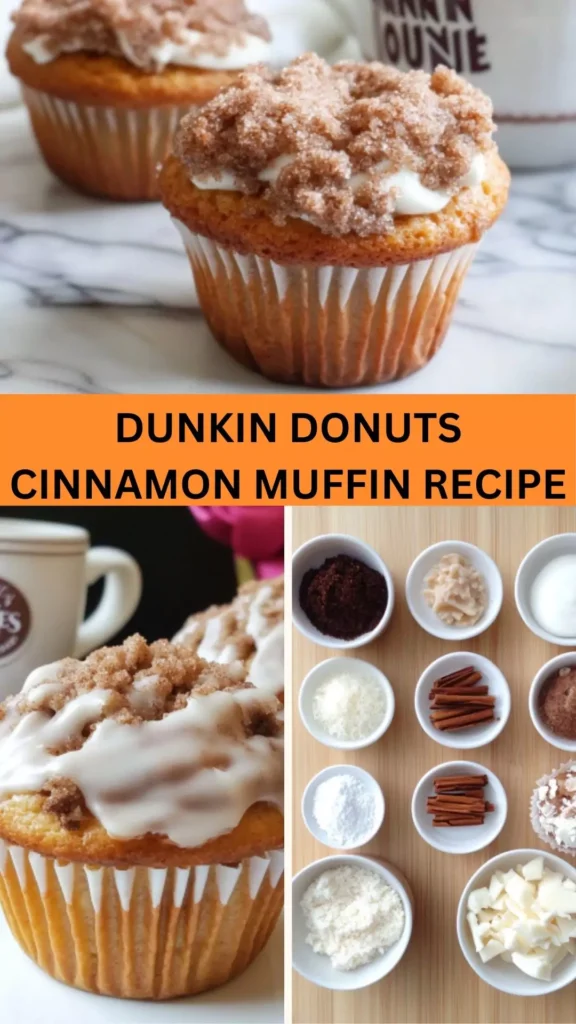 Best Dunkin Donuts Cinnamon Muffin Recipe
