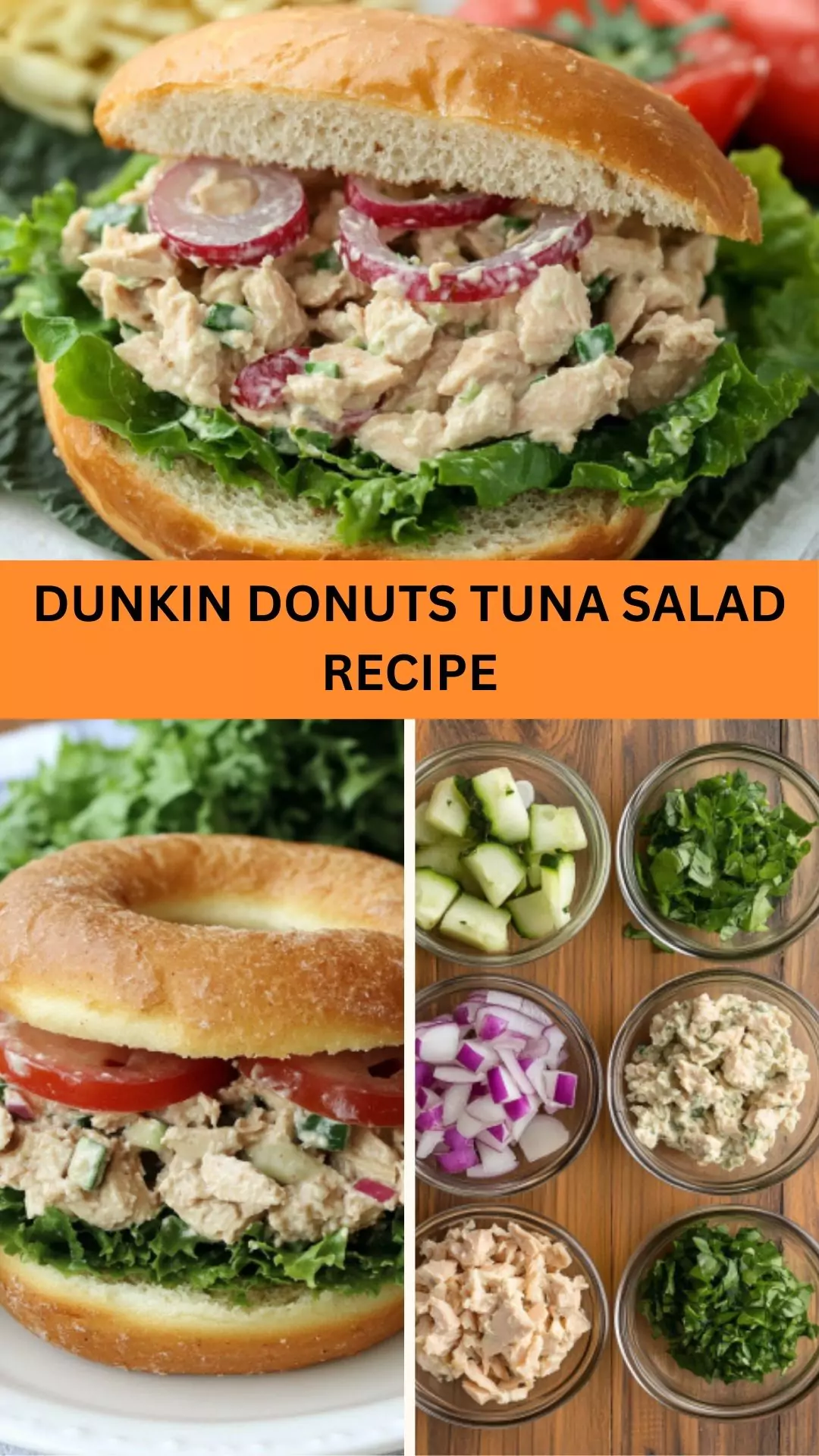 Dunkin Donuts Tuna Salad Recipe – Bite Blaze