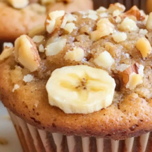 Easy Dunkin Donuts Banana Nut Muffin Recipe