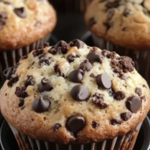 Easy Dunkin Donuts Chocolate Chip Muffin Recipe