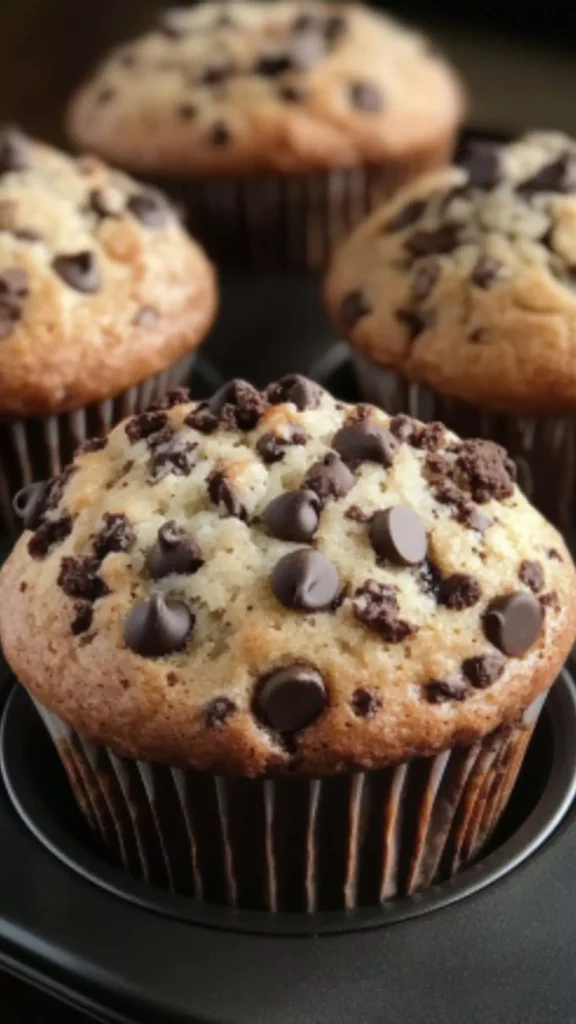 Easy Dunkin Donuts Chocolate Chip Muffin Recipe
