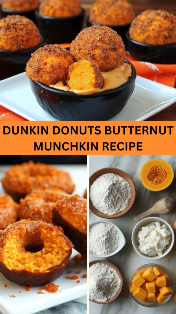 Best Dunkin Donuts Butternut Munchkin Recipe
