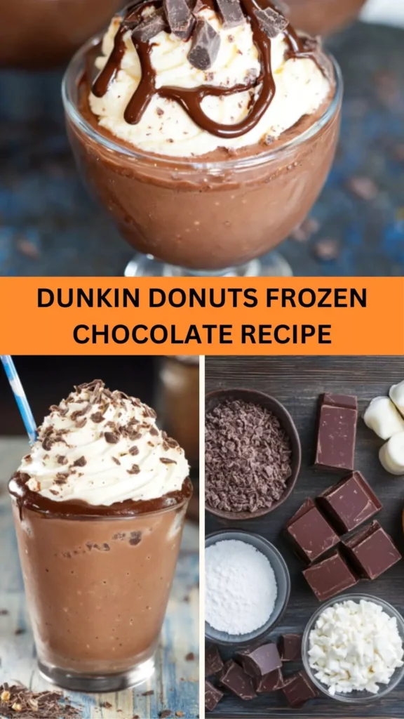 Best Dunkin Donuts Frozen Chocolate Recipe
