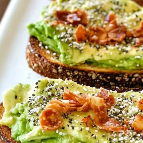 Easy Dunkin Avocado Toast Recipe