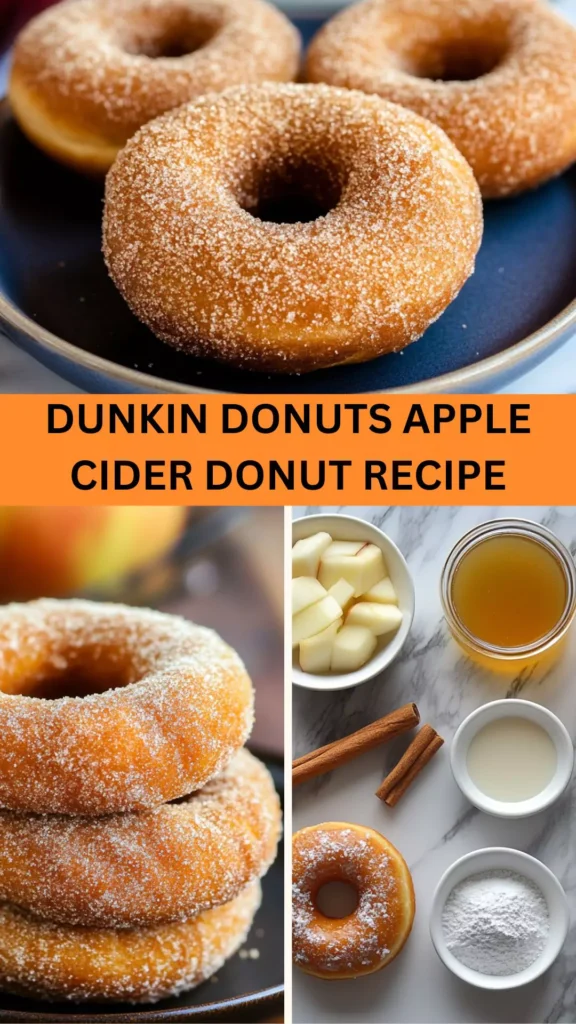 Best Dunkin Donuts Apple Cider Donut Recipe
