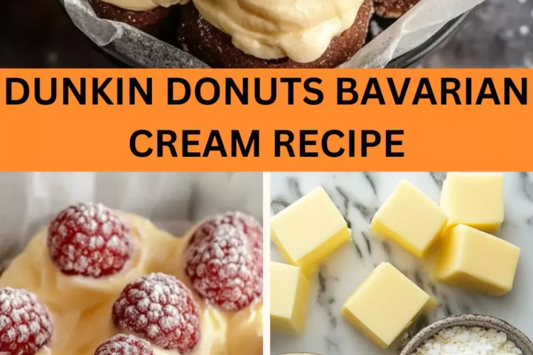 Best Dunkin Donuts Bavarian Cream Recipe