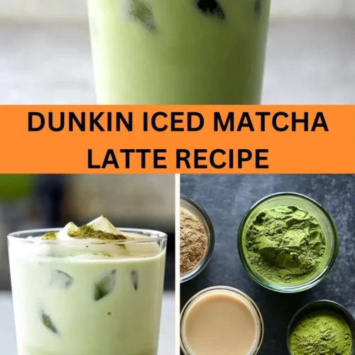 Best Dunkin Iced Matcha Latte Recipe