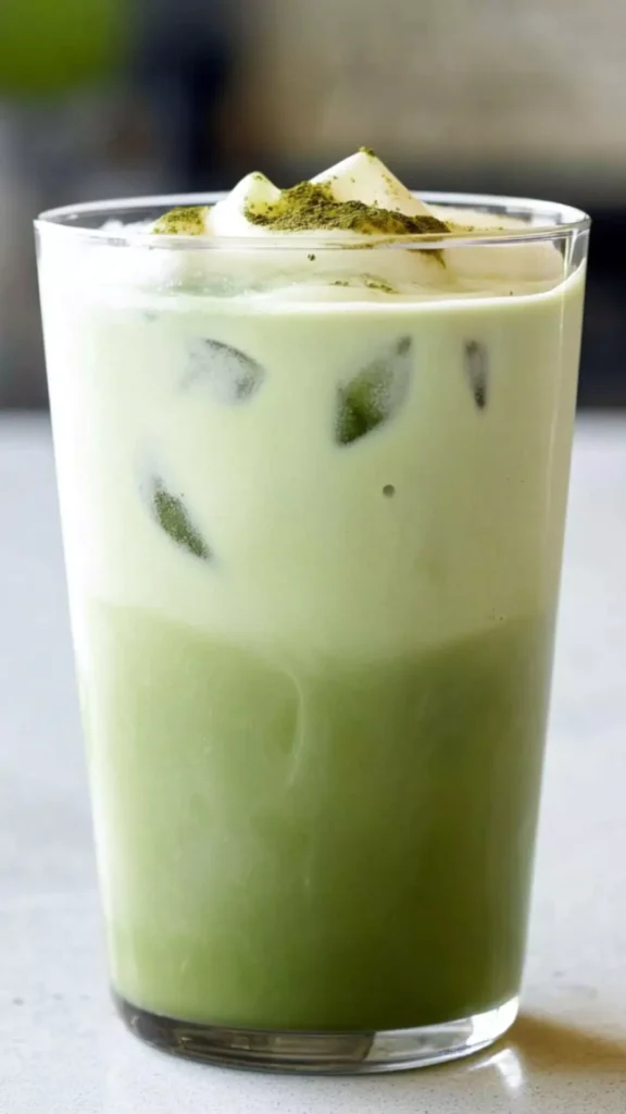 Easy Dunkin Iced Matcha Latte Recipe
