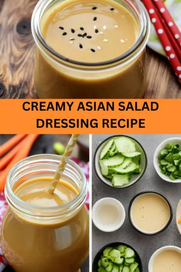 Best Creamy Asian Salad Dressing Recipe