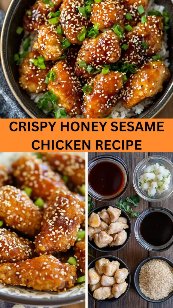 Best Crispy Honey Sesame Chicken Recipe Best Crispy Honey Sesame Chicken Recipe