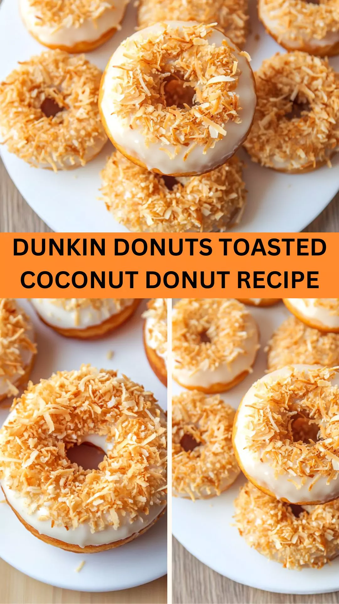 Dunkin Donuts Toasted Coconut Donut Recipe – Bite Blaze