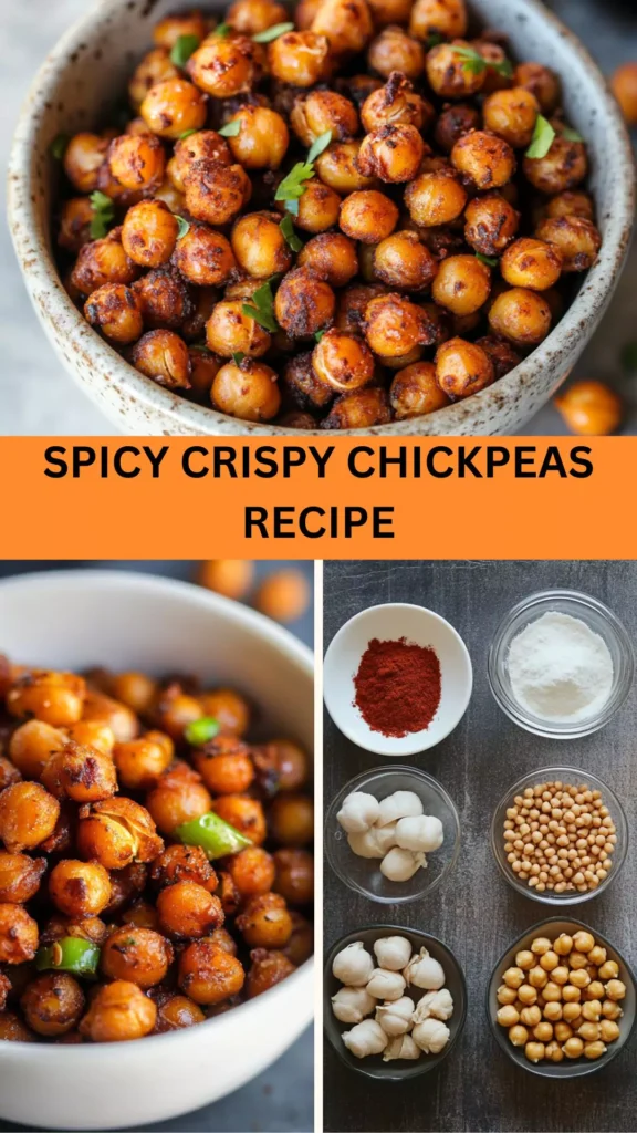 Best Spicy Crispy Chickpeas Recipe
