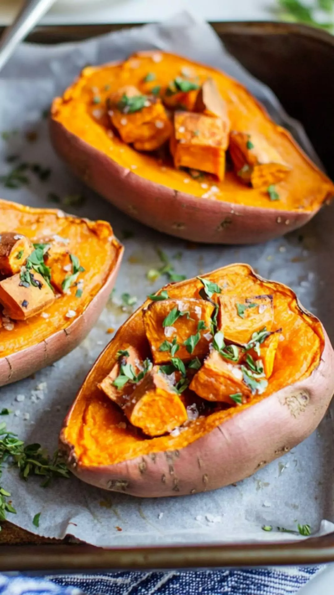 Easy Bake Sweet Potatoes In The Oven