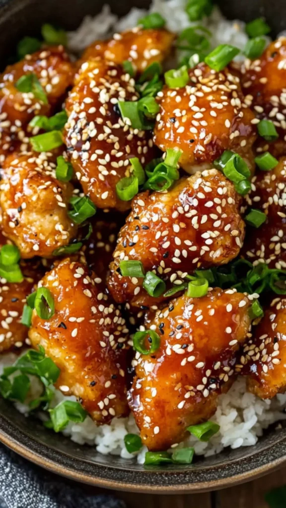 Easy Crispy Honey Sesame Chicken Recipe Easy Crispy Honey Sesame Chicken Recipe