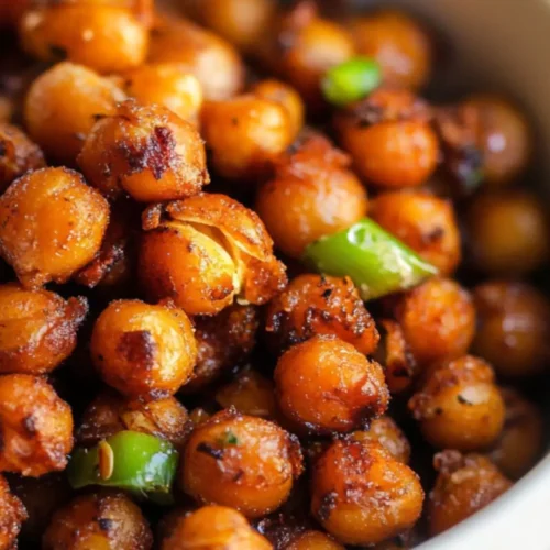 Easy Spicy Crispy Chickpeas Recipe