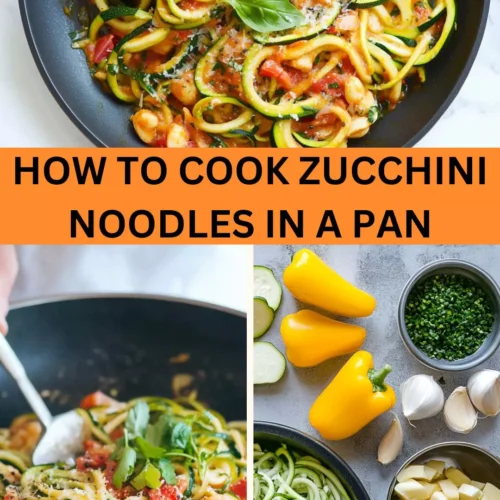 How To Cook Zucchini Noodles In A Pan
